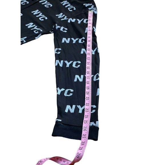 On Fire White & Black NYC‎ Logo Long Sleeve Hooded Shirt Women's Size 3x - Picture 7 of 11